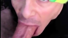 This is the hottest fucking cock slobbering